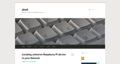 Desktop Screenshot of aheil.de